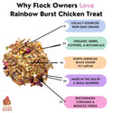 Rainbow Burst Textured Treat To Encourage Natural Behaviors