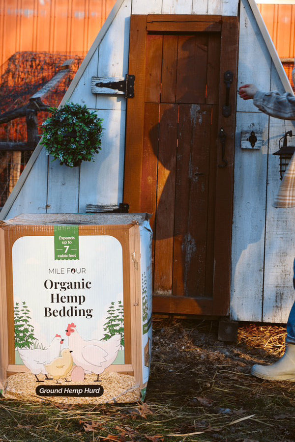 Hemp Bedding for Chicken Coops