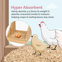 Hemp Bedding for Chicken Coops