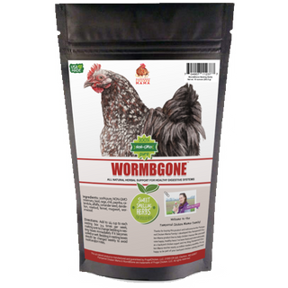 WormBGone Nesting Herbs For Pet Chickens With Roses, Chilis, Calendula, Dandelion For Healthier Coops