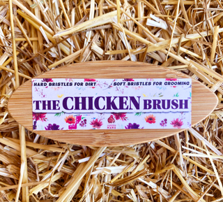 The Chicken Brush: Great For Cleaning Feathers & Distributing Oils