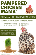 Non-GMO Wheat Seeds for Sprouting Fodder (Wheat Grass) -- Sustainably Grown In Missouri To Encourage Positive Behaviors