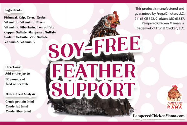 Soy-Free Feather Support