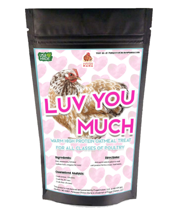 Luv U Much Mealworm & BloomGrubs Treat: Just Mix With Water For A Fun Treat!