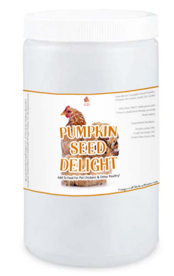 Pumpkin Seed Delight - Add To Feed For For Healthy Coops